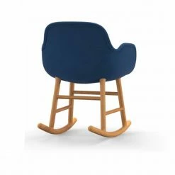 Normann Copenhagen Normann Rocking Oak Schaukelstuhl Textil-gepolstert Steelcut Trio - H 73 X B 56 X T 67 Cm - Blue 753 4 Normann Copenhagen Normann Rocking Oak Schaukelstuhl Textil-gepolstert Steelcut Trio - H 73 X B 56 X T 67 Cm - Blue 753 -Leitmotiv Shop unnamed file 1920