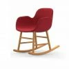 Normann Copenhagen Normann Rocking Oak Schaukelstuhl Textil-gepolstert Steelcut Trio - H 73 X B 56 X T 67 Cm - Red 553 1 Normann Copenhagen Normann Rocking Oak Schaukelstuhl Textil-gepolstert Steelcut Trio - H 73 X B 56 X T 67 Cm - Red 553 -Leitmotiv Shop unnamed file 1923