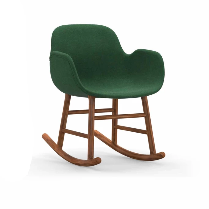 Normann Rocking Walnut Schaukelstuhl Textil-gepolstert remix - H 73 x B 56 x T 67 cm - green - 982 Normann Copenhagen Normann Rocking Walnut Schaukelstuhl Textil-gepolstert Remix - H 73 X B 56 X T 67 Cm - Green - 982 -Leitmotiv Shop unnamed file 1977