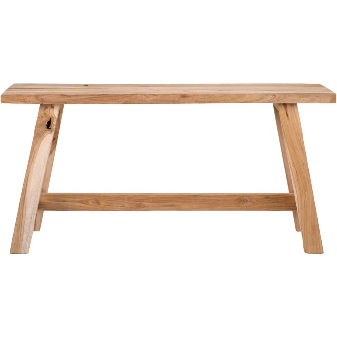 House Nordic Barcelona Bank - 90x25 Cm - Höhe 45 Cm - Natur 4 House Nordic Barcelona Bank - 90x25 Cm - Höhe 45 Cm - Natur – Bild 2