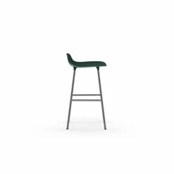 Normann Copenhagen Form Barstuhl Chrome - Sitzhöhe 65 Cm - B 43 X T 43 Cm - Green -Leitmotiv Shop unnamed file 204