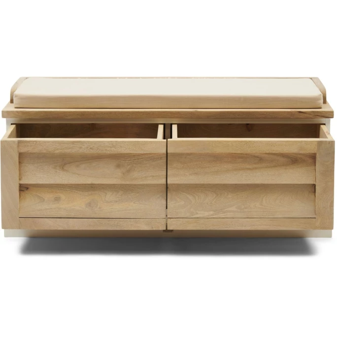 Riviera Maison Rivièra Maison Pacifica Sitzbank Mit Aufbewahrung - 110x40x48 Cm - Nature 4 Riviera Maison Rivièra Maison Pacifica Sitzbank Mit Aufbewahrung - 110x40x48 Cm - Nature – Bild 2