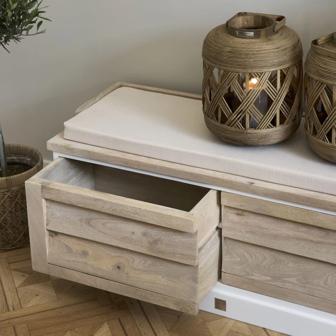 Riviera Maison Rivièra Maison Pacifica Sitzbank Mit Aufbewahrung - 110x40x48 Cm - Nature 8 Riviera Maison Rivièra Maison Pacifica Sitzbank Mit Aufbewahrung - 110x40x48 Cm - Nature – Bild 6