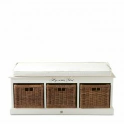 Titelseite 31 Riviera Maison Rivièra Maison Hyannis Hafenbank Mit Aufbewahrung - 110x40x48 Cm - White Sand