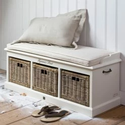 Riviera Maison Rivièra Maison Hyannis Hafenbank Mit Aufbewahrung - 110x40x48 Cm - White Sand -Leitmotiv Shop unnamed file 2106