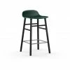 Normann Copenhagen Form Barstuhl Black - Sitzhöhe 65 Cm - B 43 X T 43 Cm - Green