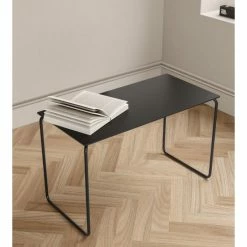 Lind DNA Bench Bull Bank - 72x38x44 Cm - Black -Leitmotiv Shop unnamed file 2199