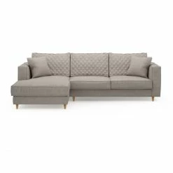 Riviera Maison Rivièra Maison Kendall Sofa Mit Chaiselongue (links) - 268x97/172x60/87 Cm - Stone