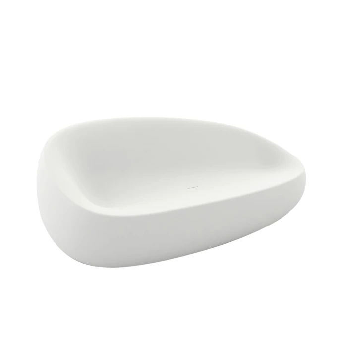 Vondom STONE Sofa - 83x200x78 Cm - Eis + RGB LED 4 Vondom STONE Sofa - 83x200x78 Cm - Eis + RGB LED – Bild 2