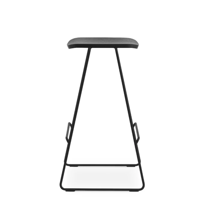 Normann Copenhagen Just Barstool Barhocker - 65 X 46,5 X 40 Cm - Sitzhöhe 65 Cm - Black/Black 5 Normann Copenhagen Just Barstool Barhocker - 65 X 46,5 X 40 Cm - Sitzhöhe 65 Cm - Black/Black – Bild 3