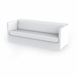 Vondom ULM Sofa - 200x82x72 Cm - Eis + RGB LED + Akku