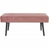 House Nordic Skiby Sitzbank - 35x100x44 Cm - Rose