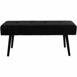 House Nordic Skiby Sitzbank - 35x100x44 Cm - Schwarz