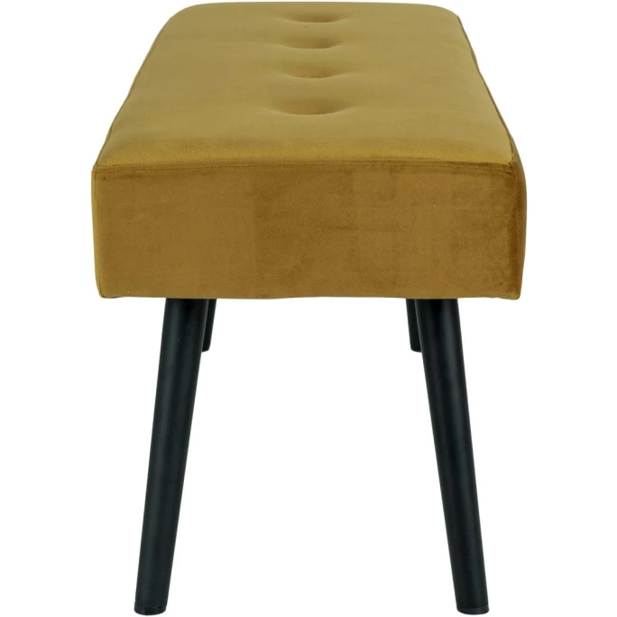 House Nordic Skiby Sitzbank - 35x100x44 Cm - Senfgelb 5 House Nordic Skiby Sitzbank - 35x100x44 Cm - Senfgelb – Bild 3