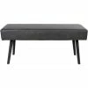 House Nordic Skiby Sitzbank - 35x100x44 Cm - Dunkelgraues Kunstleder 2 House Nordic Skiby Sitzbank - 35x100x44 Cm - Dunkelgraues Kunstleder -Leitmotiv Shop unnamed file 2535