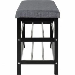 House Nordic Padova Sitzbank - 100x34x50 Cm - Grau 10 House Nordic Padova Sitzbank - 100x34x50 Cm - Grau -Leitmotiv Shop unnamed file 2541