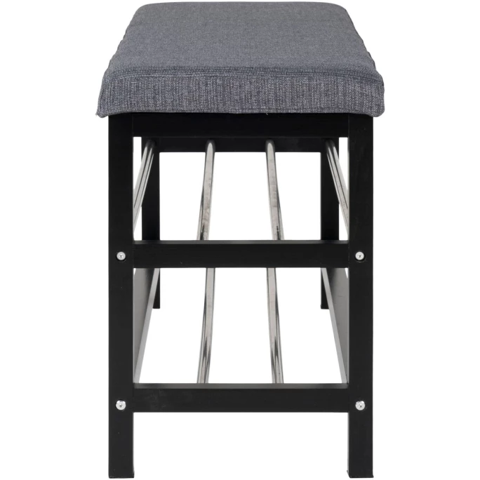 House Nordic Padova Sitzbank - 100x34x50 Cm - Grau 5 House Nordic Padova Sitzbank - 100x34x50 Cm - Grau – Bild 3