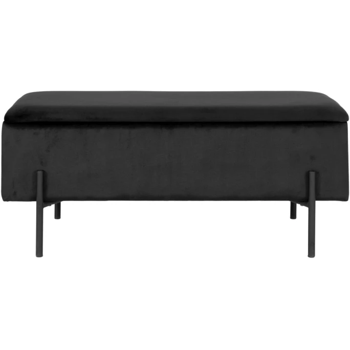 House Nordic Watford Sitzbank - 36,5x95x46 Cm - Schwarz 3 House Nordic Watford Sitzbank - 36,5x95x46 Cm - Schwarz