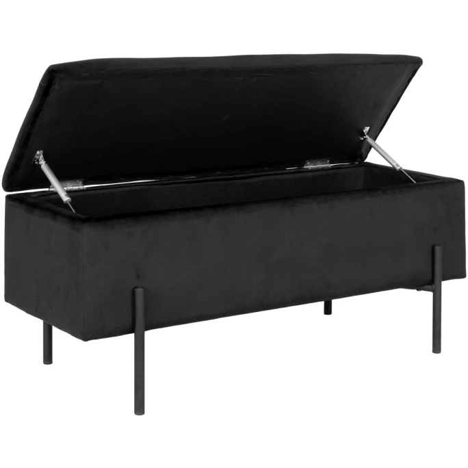 House Nordic Watford Sitzbank - 36,5x95x46 Cm - Schwarz 5 House Nordic Watford Sitzbank - 36,5x95x46 Cm - Schwarz – Bild 3