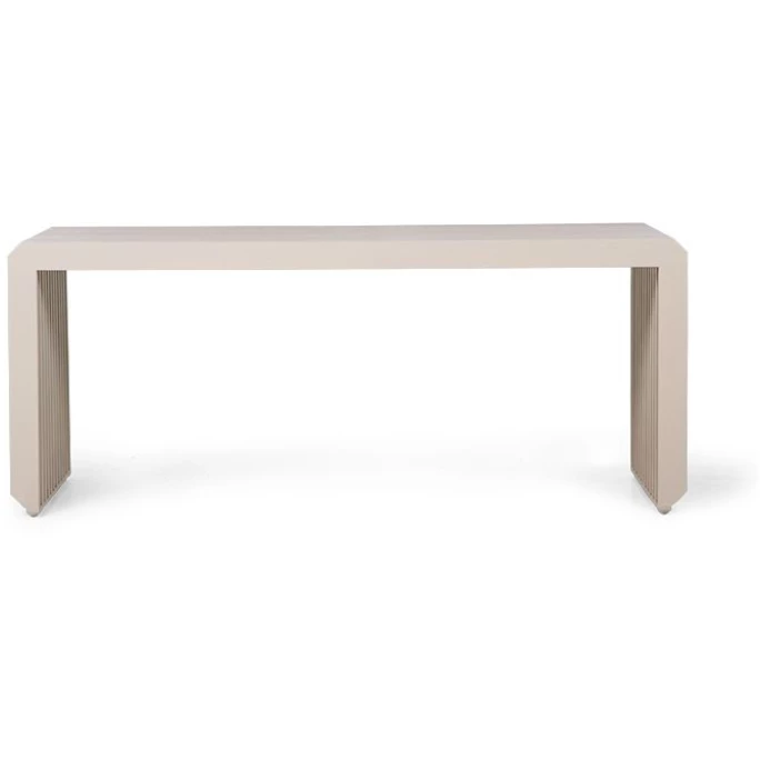 HK Living Slatted Bench Element Bank - 96x43x39,5 Cm - Cream 5 HK Living Slatted Bench Element Bank - 96x43x39,5 Cm - Cream – Bild 3