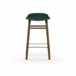 Normann Copenhagen Form Barstuhl Walnut - Sitzhöhe 65 Cm - B 43 X T 43 Cm - Green 9 Normann Copenhagen Form Barstuhl Walnut - Sitzhöhe 65 Cm - B 43 X T 43 Cm - Green -Leitmotiv Shop unnamed file 26