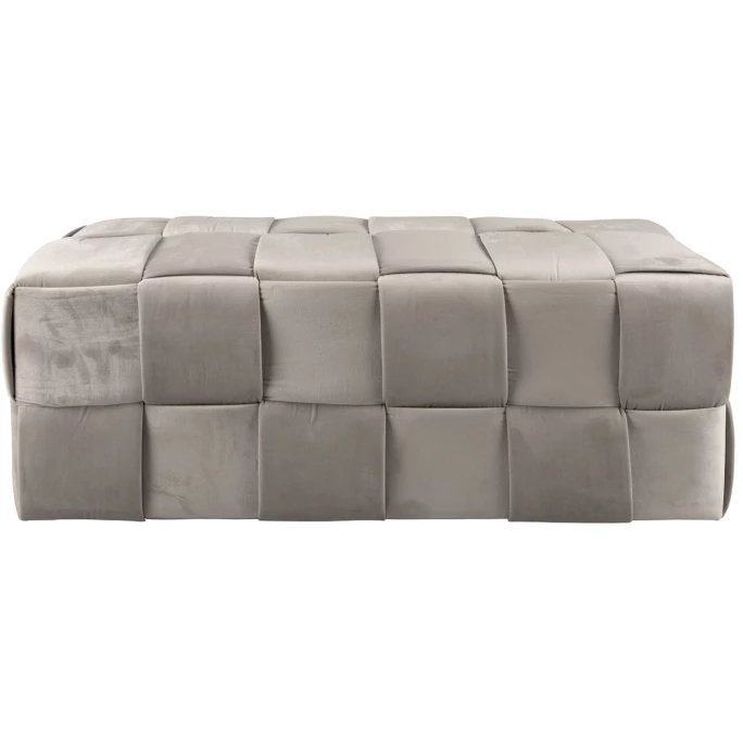 Leitmotiv Weaved Sitzbank - 39x100 Cm - Höhe 38 Cm - Mausgrau 4 Leitmotiv Weaved Sitzbank - 39x100 Cm - Höhe 38 Cm - Mausgrau – Bild 2