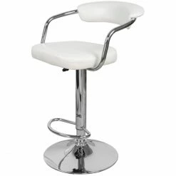 Kayoom BARSTUHL Midnight 525 2er-Set - 2 Stühle à 52x53x105 Cm - Weiß