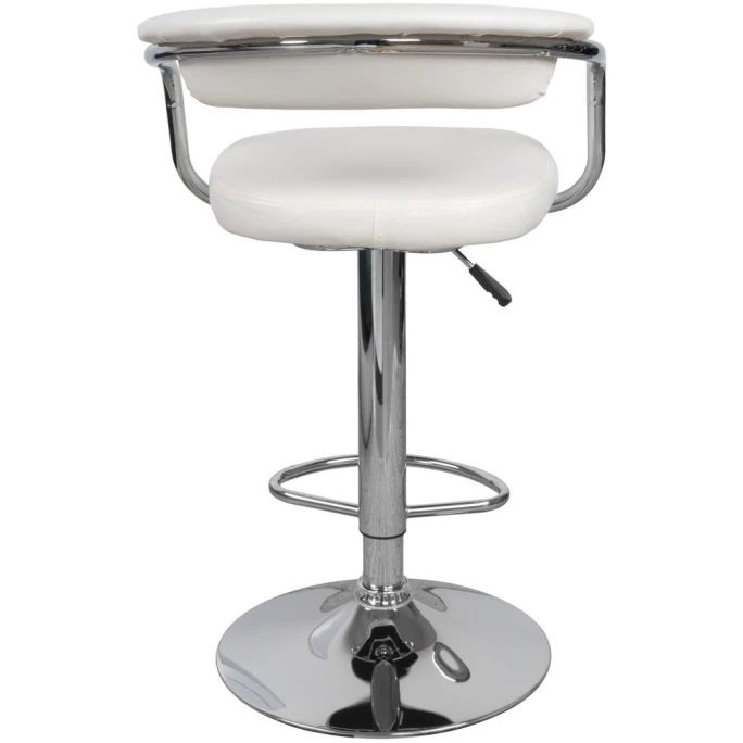 Kayoom BARSTUHL Midnight 525 2er-Set - 2 Stühle à 52x53x105 Cm - Weiß 6 Kayoom BARSTUHL Midnight 525 2er-Set - 2 Stühle à 52x53x105 Cm - Weiß – Bild 4