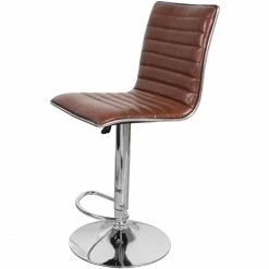 Kayoom BARSTUHL Midnight 625 2er-Set - 2 Stühle à 41x54x5 Cm - Kaffee