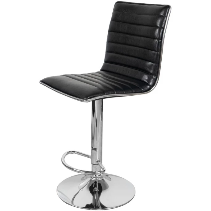 Kayoom BARSTUHL Midnight 625 2er-Set - 2 Stühle à 41x54x5 Cm - Schwarz 3 Kayoom BARSTUHL Midnight 625 2er-Set - 2 Stühle à 41x54x5 Cm - Schwarz