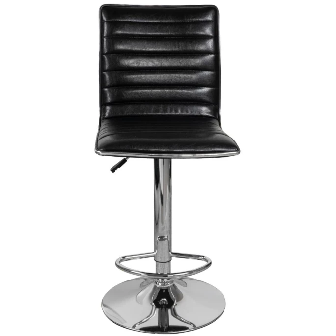 Kayoom BARSTUHL Midnight 625 2er-Set - 2 Stühle à 41x54x5 Cm - Schwarz 4 Kayoom BARSTUHL Midnight 625 2er-Set - 2 Stühle à 41x54x5 Cm - Schwarz – Bild 2