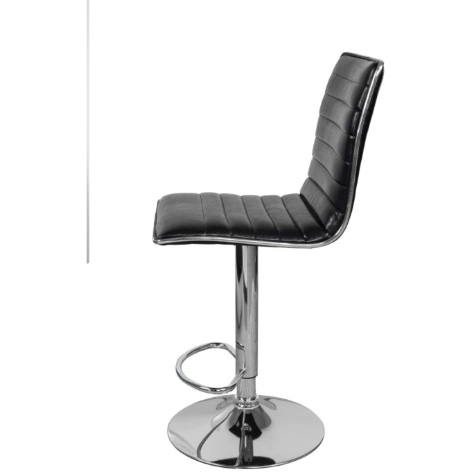 Kayoom BARSTUHL Midnight 625 2er-Set - 2 Stühle à 41x54x5 Cm - Schwarz 5 Kayoom BARSTUHL Midnight 625 2er-Set - 2 Stühle à 41x54x5 Cm - Schwarz – Bild 3