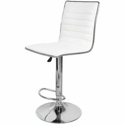 Kayoom BARSTUHL Midnight 625 2er-Set - 2 Stühle à 41x54x5 Cm - Weiß