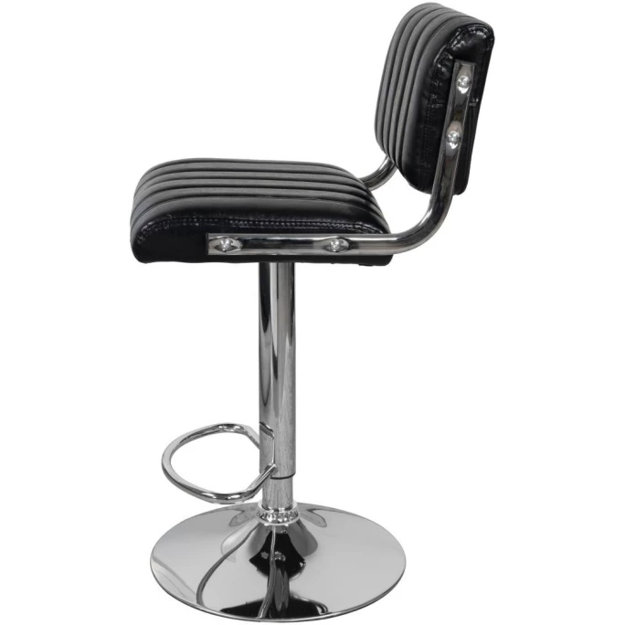 Kayoom BARSTUHL Midnight 725 2er-Set - 2 Stühle à 43x51,5x5 Cm - Schwarz 5 Kayoom BARSTUHL Midnight 725 2er-Set - 2 Stühle à 43x51,5x5 Cm - Schwarz – Bild 3