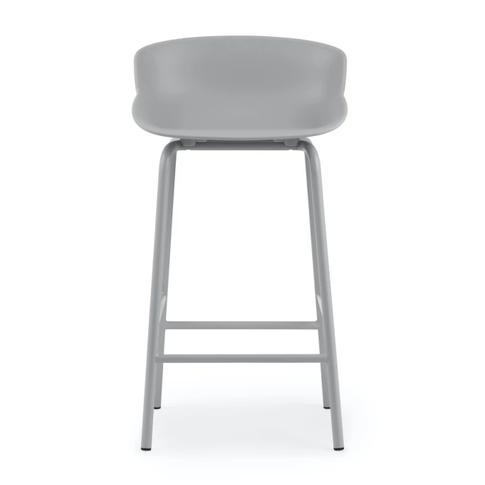 Normann Copenhagen Hyg Barstuhl - H 84 X L 46,5 X D 45 Cm - Sitzhöhe 65 Cm - Grey 4 Normann Copenhagen Hyg Barstuhl - H 84 X L 46,5 X D 45 Cm - Sitzhöhe 65 Cm - Grey – Bild 2