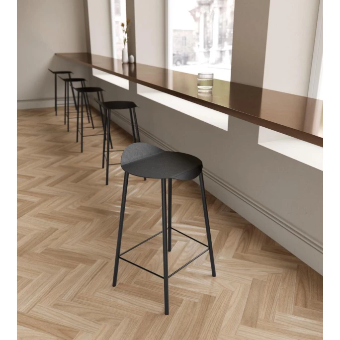 Lind DNA Flamingo Barhocker - 40x65 Cm - Black-anthracite 5 Lind DNA Flamingo Barhocker - 40x65 Cm - Black-anthracite – Bild 3