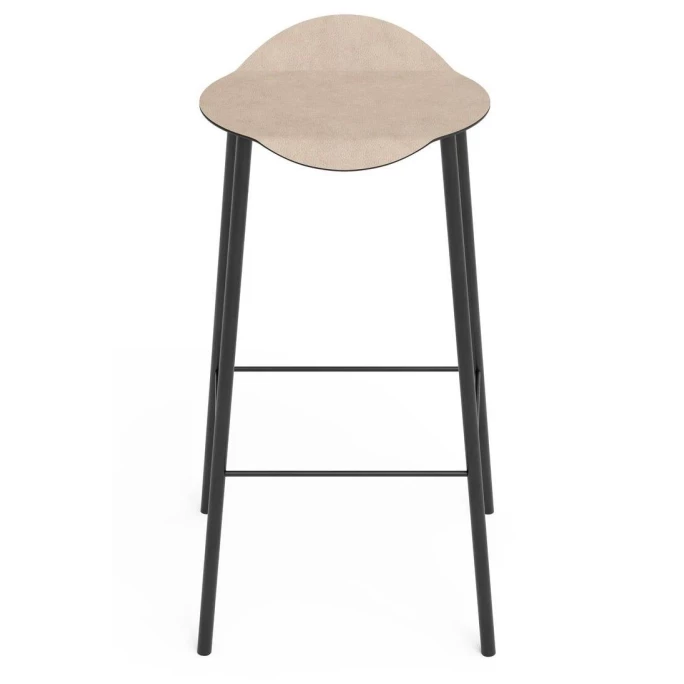 Lind DNA Flamingo High Barhocker - 40x75 Cm - Warm Grey/black 3 Lind DNA Flamingo High Barhocker - 40x75 Cm - Warm Grey/black