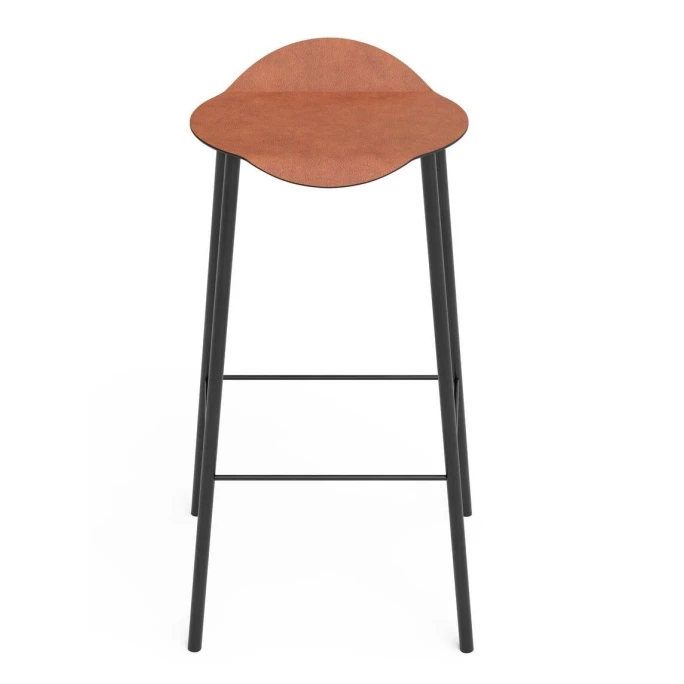 Lind DNA Flamingo High Barhocker - 40x75 Cm - Cognac/black 3 Lind DNA Flamingo High Barhocker - 40x75 Cm - Cognac/black