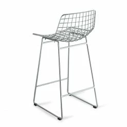 HK Living Wire Bar Stool Barhocker - 2er-Set - 2 Stühle à B 42 X T 56 X H 86 Cm - Silberfarbig 7 HK Living Wire Bar Stool Barhocker - 2er-Set - 2 Stühle à B 42 X T 56 X H 86 Cm - Silberfarbig -Leitmotiv Shop unnamed file 398