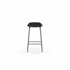 Normann Copenhagen Form Barstuhl Chrome - Sitzhöhe 65 Cm - B 43 X T 43 Cm - Black 9 Normann Copenhagen Form Barstuhl Chrome - Sitzhöhe 65 Cm - B 43 X T 43 Cm - Black -Leitmotiv Shop unnamed file 4