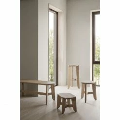 Blomus ELI Barhocker - Ø 41 Cm - Höhe 75 Cm - Eiche -Leitmotiv Shop unnamed file 402