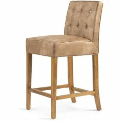 Riviera Maison Rivièra Maison Cape Breton Barhocker - 59x59x101 Cm - Camel -Leitmotiv Shop unnamed file 405
