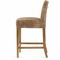 Riviera Maison Rivièra Maison Cape Breton Barhocker - 59x59x101 Cm - Camel -Leitmotiv Shop unnamed file 406