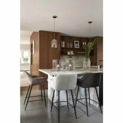 Riviera Maison Rivièra Maison Carnaby Barhocker - 67x60x96,5 Cm - Truffle -Leitmotiv Shop unnamed file 441