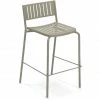 Emu BRIDGE Barhocker 2er Set - 2 Barhocker à 104 X 54 X 61 Cm - Grau/grün -Leitmotiv Shop unnamed file 468