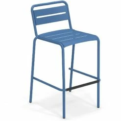 Emu STAR Barhocker 4er Set - 4 Barhocker à 105 X 56 X 59 Cm - Marineblau