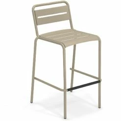 Emu STAR Barhocker 4er Set - 4 Barhocker à 105 X 56 X 59 Cm - Taupe