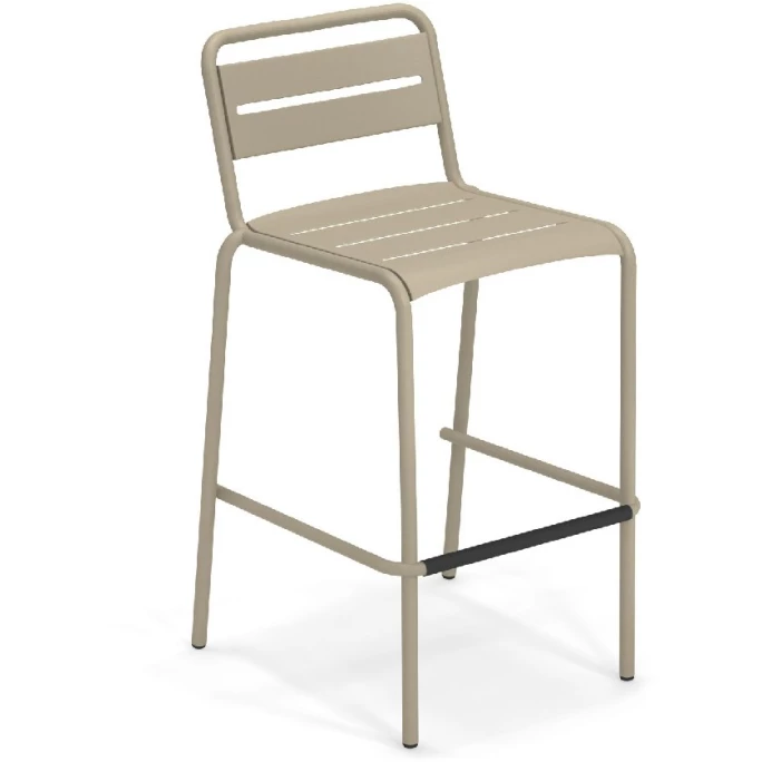 Emu STAR Barhocker 4er Set - 4 Barhocker à 105 X 56 X 59 Cm - Taupe 3 Emu STAR Barhocker 4er Set - 4 Barhocker à 105 X 56 X 59 Cm - Taupe