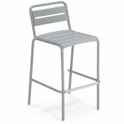 Emu STAR Barhocker 4er Set - 4 Barhocker à 105 X 56 X 59 Cm - Wolkengrau