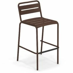 Emu STAR Barhocker 4er Set - 4 Barhocker à 105 X 56 X 59 Cm - Corten